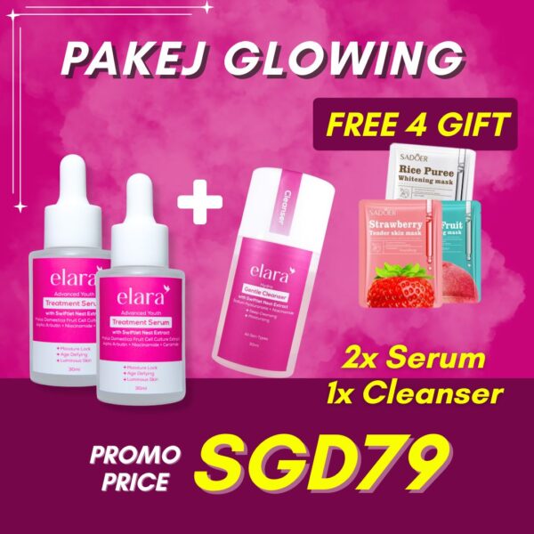 Pakej 2 Serum + 1 Cleanser
